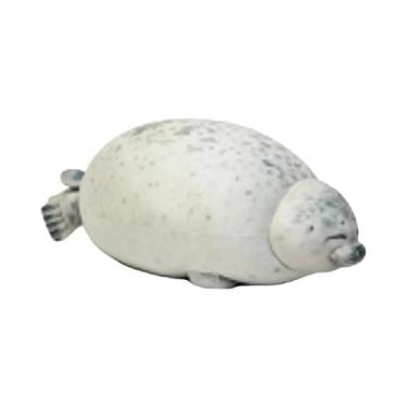 Imagem de Almofada De Pelúcia De Leão Marinho Gordinho 3D, Brinquedo De Pelúcia 