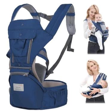Imagem de Canguru Baby Bag Carregador De Bebê Sling 12 Posições 20Kg - Tatudeboa