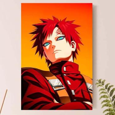 Imagem de Placa Quadro Decorativo - G.aar.a (Gaara_02)