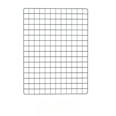 Imagem de Tela Grade Aramada 60x80 cm Memory Board Painel de Fotos Jardim Vertical Horta Expositor Aramado de Tela Quadro de Fotos(PRETO)