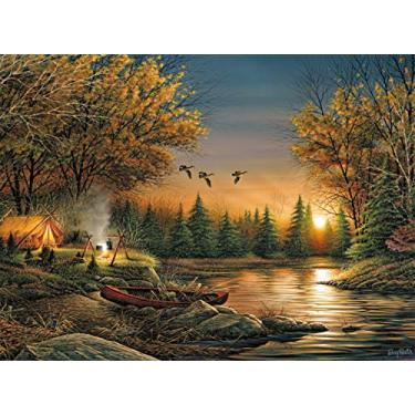 Imagem de Buffalo Games - Terry Redlin - Evening Solitude - Quebra-cabeças de 1000 peças