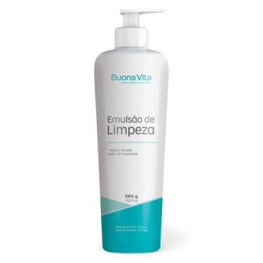Imagem de Emulsão de Limpeza Facial 500g Buona Vita - Emoliente Para Limpeza de 