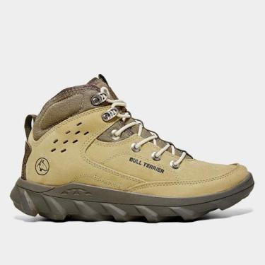Imagem de Bota Couro Bull Terrier Cargo Masculina, Areia, 44