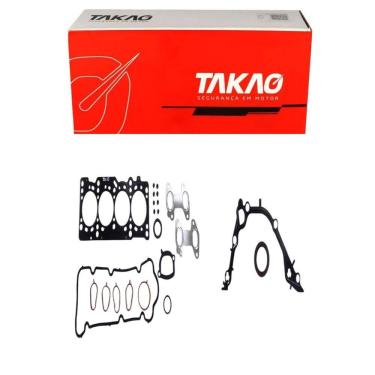 Imagem de Junta Completa S/ Retentor Traseiro (Jg) Uno Economi 1.0 8V 2009 A 2018 / Palio Economi 1.0 8V 2009 A 2018 - Takao Jcrfi10Fm