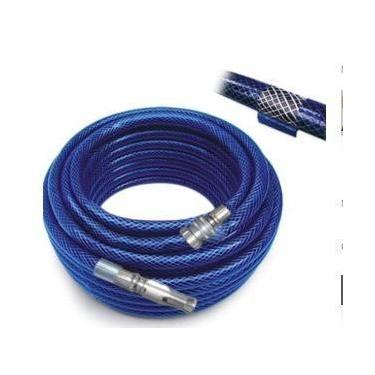 Imagem de Mangueira Jardim Axaflex Ccom Esguicho + Engate Rapido Metal 10m