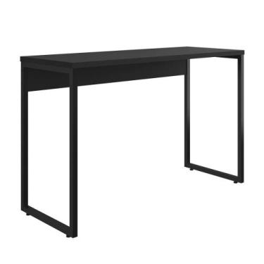 Imagem de Escrivaninha Industrial Cayman Preto Fosco - Móveis Arapongas - MOVEIS