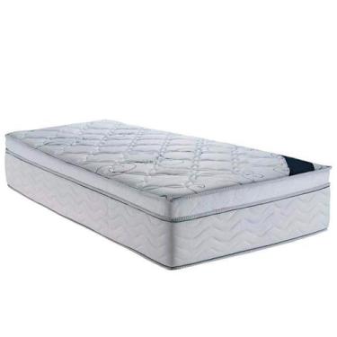 Imagem de Colchão Solteiro 88 Toronto Molas Ensacadas Branco D33 32x88x188cm - B