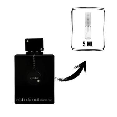Imagem de Perfume Masculino Árabe Club De Nuit Intense Armaf EDT 5ml