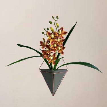 Imagem de 1 Galho de Orquídea Dançante Artificial para Decoração de Vasos, Arran