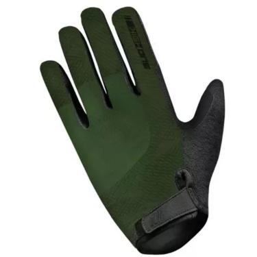 Imagem de Luva Highone Montada Dedo Fechado Verde Militar - Fórmula Bike