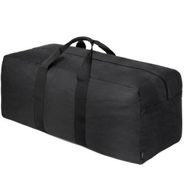 Imagem de Mochila Vorspack Extra Large 200L para viagens e acampamentos - preta