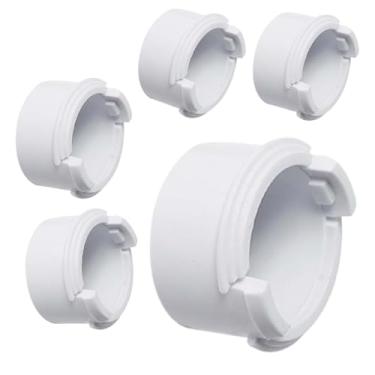 Imagem de Kit 5 Peças Adaptador Ligação Condulete 4x2 E Eletroduto 3/4 (Branco)
