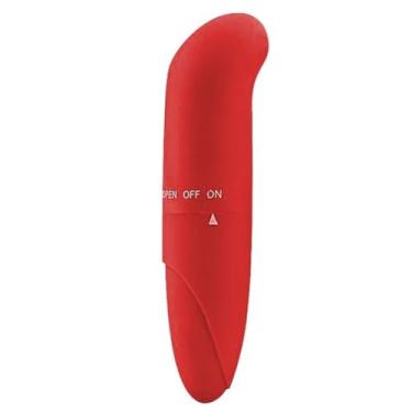 Imagem de Vibrador Ponto G Feminino Portátil com Vibração para Iniciantes ABS Discreto Multivelocidade [VERMELHO] 5131