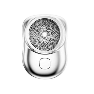 Imagem de Barbeador Elétrico Portátil, 6600 RPM, IPX7 à Prova D'água, Uso Seco e Molhado, Carregamento USB