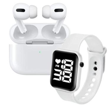 Imagem de Fone de Ouvido Sem Fio Bluetooth AirPro 2 com Estojo de Carregamento S