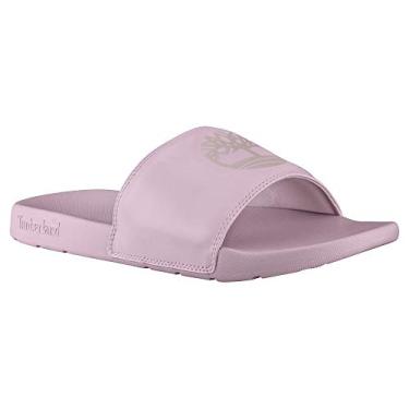 Imagem de Timberland Playa Sands Sandália feminina esportiva, Rosa claro, 5