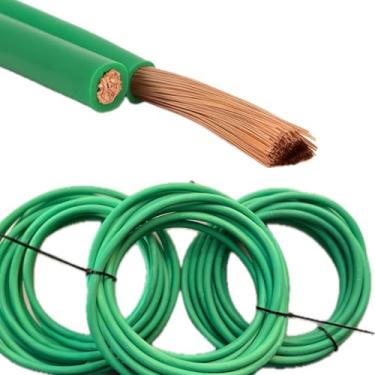 Imagem de Cabo Flexível 10mm 750V VERDE 5 Metros – Elétrico Residencial, Industrial e Chuveiro Potente