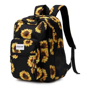Imagem de Mochila Abshoo Classical Basic Sunflower School College Girls