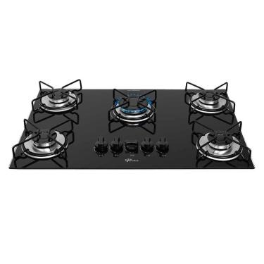 Imagem de Cooktop 5 Bocas Fit Line Fischer Preto Bivolt