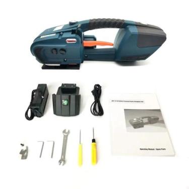 Imagem de Máquina de Arquear a Bateria  Para Fita PET 13mm e 16mm, Alta Performa