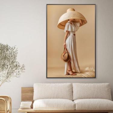 Imagem de Quadro feminino - MeMoldura, Chassi Borda Infinita, 120x180cm