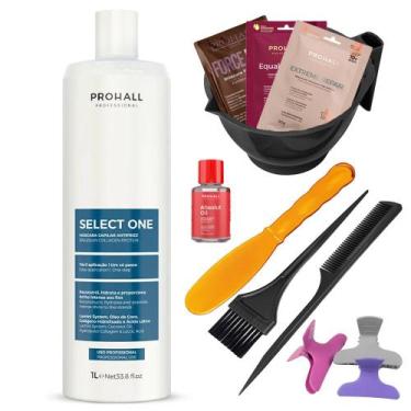 Imagem de Escova Progressiva Capilar Select One 1l Prohall + Brindes