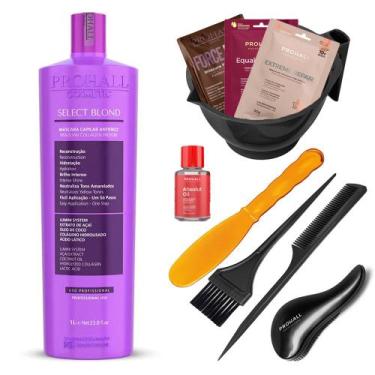 Imagem de Escova Progressiva Capilar Select One Blond 1l + Brindes - PROHALL