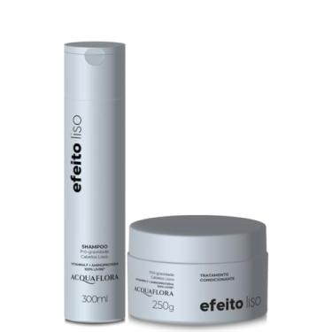 Imagem de Kit Shampoo e Máscara Efeito Liso | Acquaflora