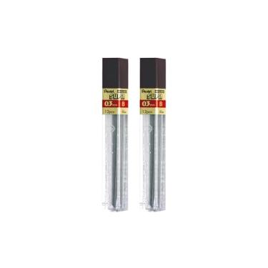 Imagem de Pentel Grafite 0.3mm - B - 02 Tubos SM/300-B