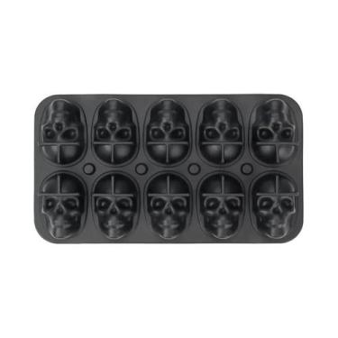 Imagem de Forma De Gelo Em Formato De Pistola Com Diamante Rosa, Silicone De Gra