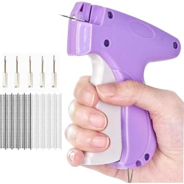 Imagem de Pistola de costura para roupas, pistola de costura rápida, grampeador de costura portátil, mini pistola de bainha, ferramenta de aderência de roupas para reparo de tecidos e conserto de pontos
