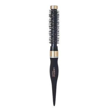 Imagem de Escova Vazada Ceramica Black e Gold 16mm Vertix Profissional