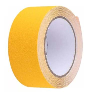 Imagem de Fita Antiderrapante 5 Metros Adesiva Escada Degrau Chao Piso Demarcaça