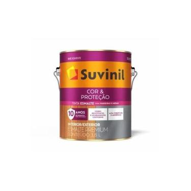 Imagem de Tinta esmalte cor & proteção camurça brilhante 3,6l suvinil