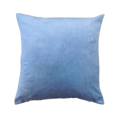 Imagem de Capa De Almofada Vivain Tecido Suede Mesclado Azul Jeans