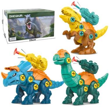 Imagem de 3 Em 1 Brinquedos De Dinossauros Para Crianças De 3 Anos, Modelo De Mo