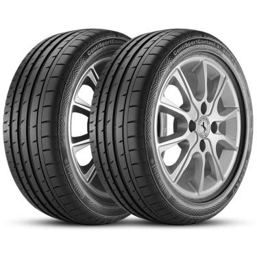 Imagem de Kit 2 Pneu Continental 205/45r17 84w Contisportcontact 3 Ssr