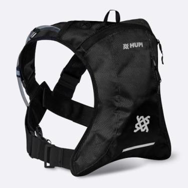 Imagem de Mochila de Hidratação Hupi Huwe Evo Preto com Refil, Cor: Preto, Tamanho: Unico