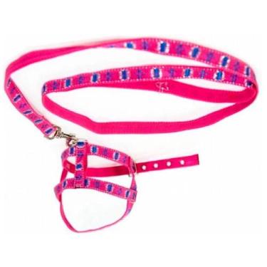 Imagem de Peiteira com Guia Master Bordado para Cão - Imbicouros, Tamanho: 000