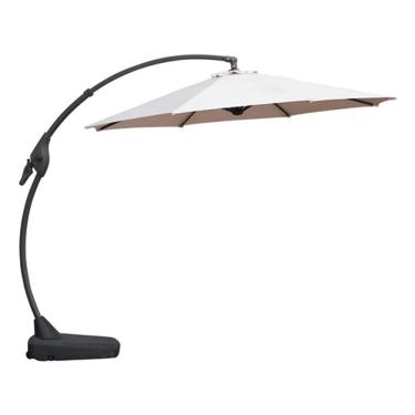 Imagem de Ombrelone Lateral Octagonal 300cm Aluminio Com Base
