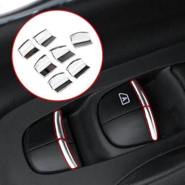 Imagem de Adesivo De Acabamento Do Painel De Controle De Janelas Para Nissan X-T