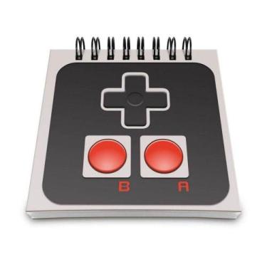 Imagem de Bloco De Anotações Joystick 8-bits Minimalista - YAAY