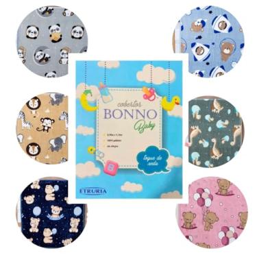 Imagem de Cobertor Para Bebê Extra Macio Bonno Baby Etruria Toque de Seda 110cm X 90cm (Meg Rosa)