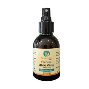 Imagem de Óleo Vegetal de Aloe Vera (babosa)- 100% natural uso capilar e corporal (100ml)