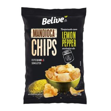 Imagem de Chips de Mandioca com Lemon Pepper 50g - Belive 