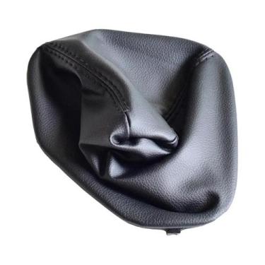 Imagem de Capa De Câmbio De Couro Preto Com Estrutura Para BMW E30 E36 E39 E46 E