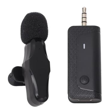 Imagem de RiToEasysports Microfone Lavalier Sem Fio, Clipes de Redução de Ruído No Microfone de Lapela para Entrevista de Transmissão Ao Vivo Em Oudor Indoor, Conexão Versátil, Transmissão Avançada de 2.4g,