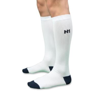 Imagem de Meião Oficial Seleção Brasileira Vôlei VNL Mundial N1 Sport Cano Alto