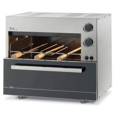 Imagem de Churrasqueira Fischer A Gás Glp Bancada E Embutir Ranch 3 Espetos Inox Bivolt