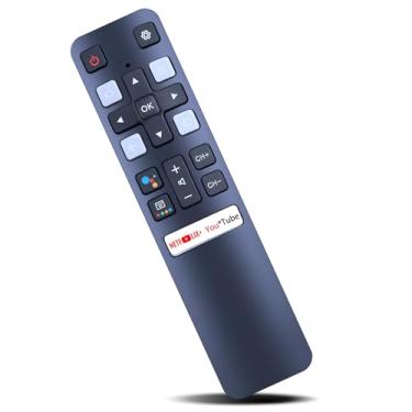 Imagem de Controle remoto de substituição RC802V FNR1 para Smart TV TCL 4K UHD 40S330 32S330 65Q637 55Q637 55S430 43S430 65Q637 55Q637 43S434 50S434 55S4S44 34 65 S434 75S434 43P30FS 32P30S 49P30FS Sem voz